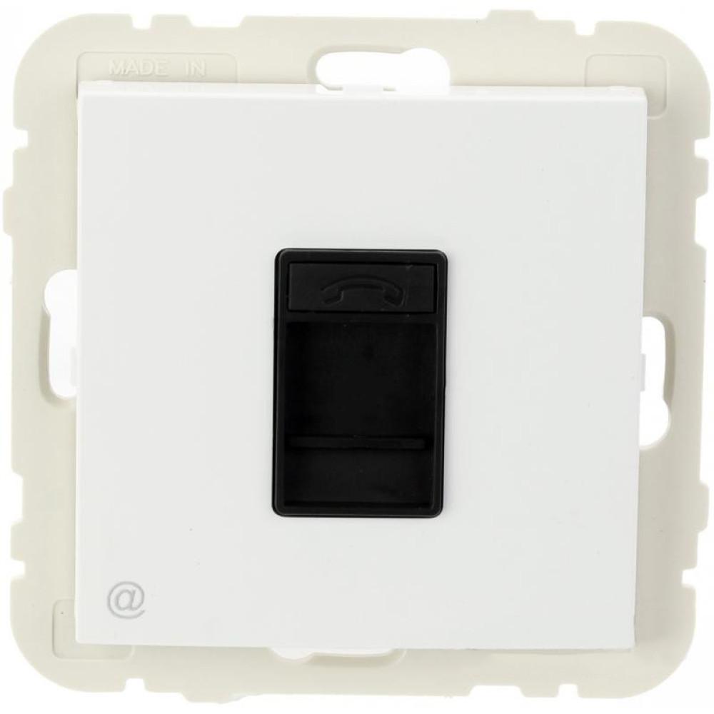 Розетка комп 'ютерна RJ45 cat5e UTP Efapel Logus Білий 21453 TBR